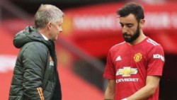 Bruno Fernandes gay gắt về tin đồn mâu thuẫn với HLV Solskjaer