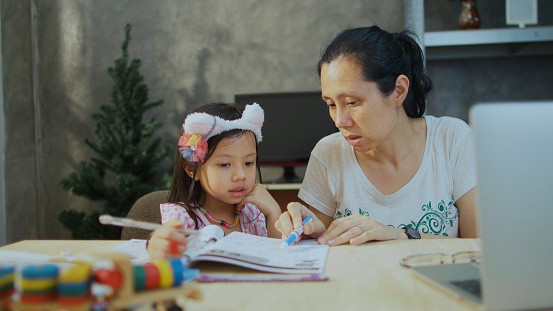 day con lam bai tap anh 1