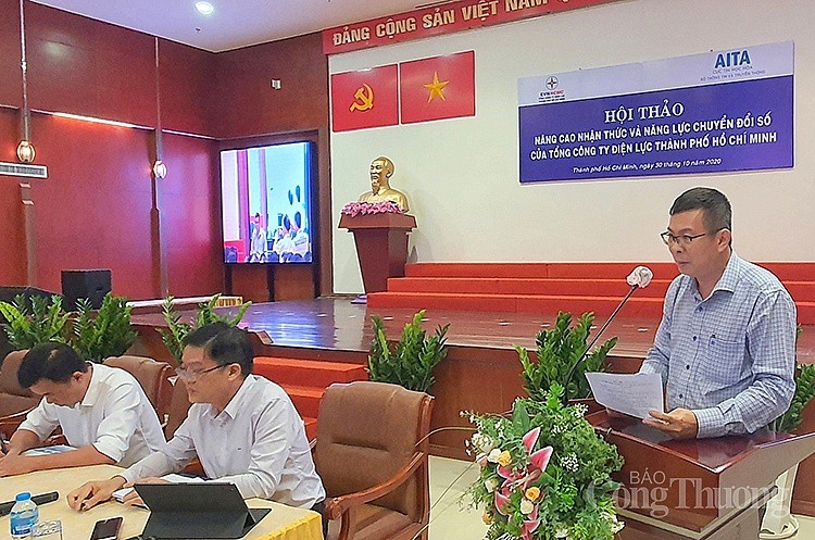 EVNHCMC nâng cao nhận thức và năng lực chuyển đổi số EVNHCMC nâng cao nhận thức và năng lực chuyển đổi số