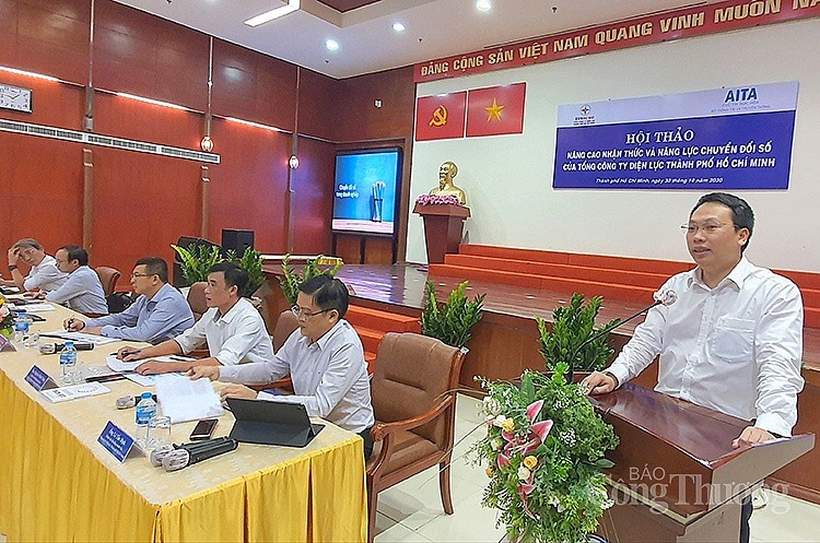 EVNHCMC nâng cao nhận thức và năng lực chuyển đổi số EVNHCMC nâng cao nhận thức và năng lực chuyển đổi số