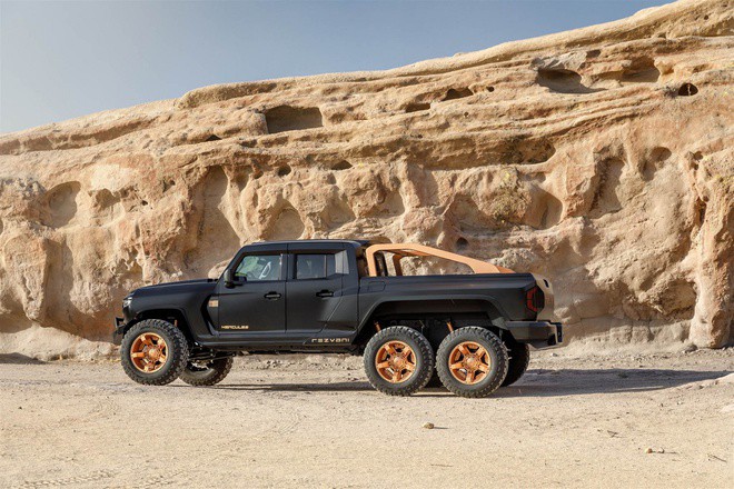 Rezvani Hercules 6×6 có giá bán gần nửa triệu USD ảnh 6 Rezvani Hercules 6×6 co gia ban gan nua trieu USD anh 6