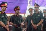 Trưởng Ban Chỉ đạo 515 Quân khu 7 khảo sát tại công viên Lê Thị Riêng, yêu cầu chăm lo tốt chiến sĩ làm nhiệm vụ