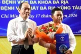 Phó giám đốc Sở Y tế TP.HCM làm Giám đốc Bệnh viện Đa khoa Bà Rịa
