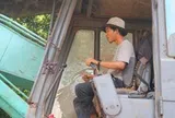Nghề lái máy tìm nguồn nước đang gặp lúc 'trúng mùa'