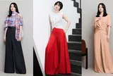 Song Hye Kyo 44 tuổi vẫn trẻ trung nhờ 5 bản phối quần ống rộng