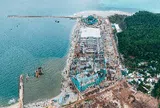 Công trình chưa từng có tại Việt Nam sắp về đích: Mái thép 12.000 tấn đã lắp đủ 13/13 nhịp, nhà biểu diễn 4.000 chỗ lớn hơn nơi trao giải Oscar dần lộ diện