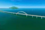 Cầu vượt biển dài nhất Việt Nam dần lộ diện: Hoàn thành 420 cọc nhồi trên cạn, biển