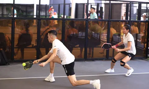 Pickleball CAND khu vực phía Nam mở rộng lần thứ I quy tụ các tay vợt phong trào và chuyên nghiệp