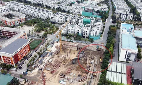 Xử phạt chủ dự án chung cư ‘đất vàng’ ở Hà Nội làm sụt đường