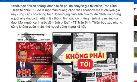 Facebook nói gì về quảng cáo mạo danh chuyên gia trên nền tảng?