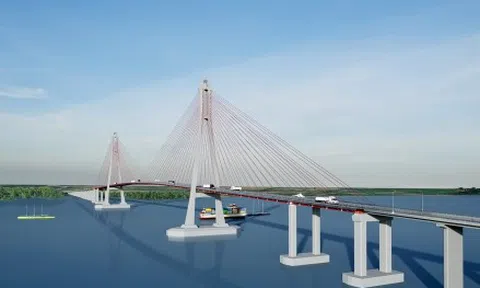 Cầu Đại Ngãi 1 gần 3.900 tỷ đồng nối Trà Vinh-Sóc Trăng được phát lệnh thi công