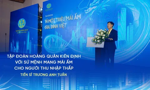 Tiến sĩ Trương Anh Tuấn: Tập đoàn Hoàng Quân kiên định với sứ mệnh mang mái ấm cho người thu nhập thấp