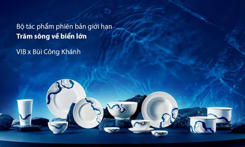 Giải mã bộ tác phẩm “Trăm sông về biển lớn” VIB dành tặng khách hàng tiền gửi