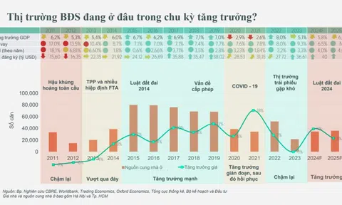Sếp CBRE dự báo thị trường bất động sản 2025: "Một chu kì tăng trưởng mới sắp xuất hiện"