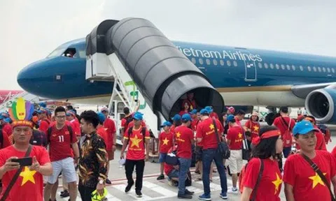 Đưa "siêu máy bay" vào khai thác, Vietnam Airlines tiếp lửa cho tuyển Việt Nam