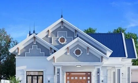 Cách trang trí mặt tiền nhà mái Thái độc đáo