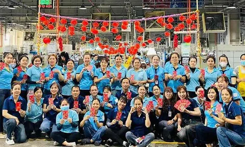 Hai công ty lớn ở Đồng Nai lì xì cho công nhân tổng cộng 15 tỉ đồng