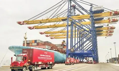 Hải Phòng chính thức khai thác nhiều cầu cảng mới tại Lạch Huyện