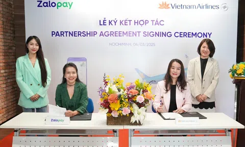 Zalopay cùng Vietnam Airlines hợp tác đẩy mạnh du lịch số