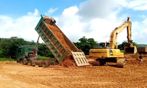 Thanh Hoá thiếu đất, cát