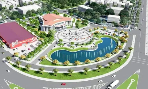 Số phận một quảng trường thị xã đang xây dựng ở Huế ra sao khi bỏ cấp huyện?