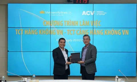 Lãnh đạo Vietnam Airlines và ACV họp bàn chiến lược quan trọng