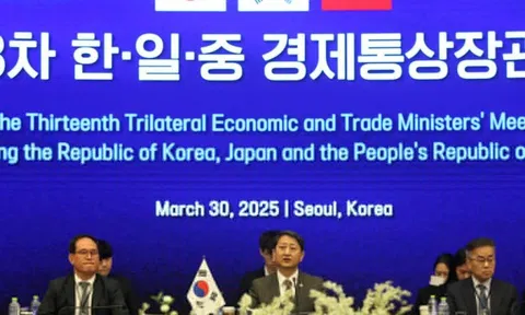 Trung Quốc, Nhật Bản, Hàn Quốc phối hợp ứng phó thuế quan Mỹ