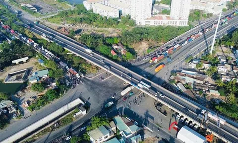 Nút giao 3.400 tỉ đồng kết nối loạt tuyến đường trọng điểm cửa ngõ khu Đông Tp.HCM với cảng Cát Lái sẽ về đích năm 2026