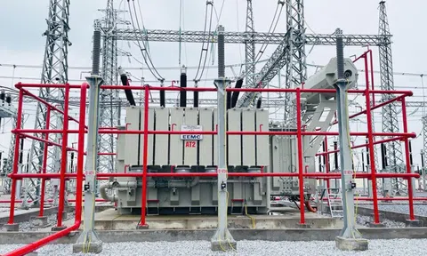 Đóng điện dự án tăng cường bảo đảm điện cho tỉnh Thái Bình