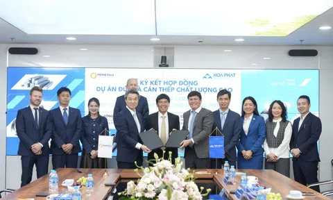 Hòa Phát bắt tay vào sản xuất ray thép làm đường sắt tốc độ cao