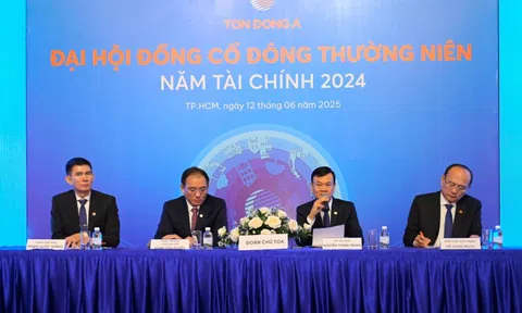 ĐHĐCĐ Tôn Đông Á: Dòng chảy thương mại thép đang có nhiều xáo trộn, sẽ tập trung thị trường trong nước với tỷ trọng mục tiêu chiếm 75%