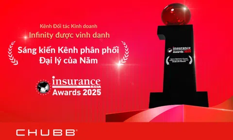 Chubb Life Việt Nam nhận giải “Sáng kiến Kênh phân phối Đại lý của Năm”