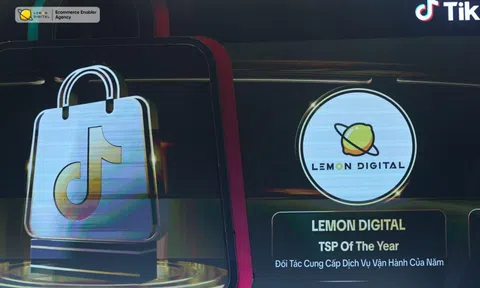 Lemon Digital được vinh danh "TSP Partner Of The Year" tại TikTok Shop Vietnam Summit