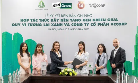 Hợp lực vì môi trường: Quỹ Vì Tương Lai Xanh và VCCorp chung tay kết nối với giới trẻ
