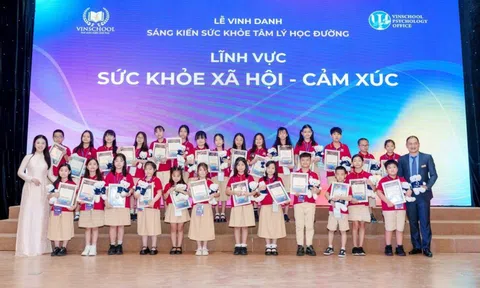 5.500 sáng kiến sức khỏe tâm lý: Học sinh Vinschool làm chủ hạnh phúc học đường