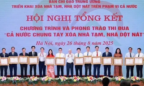 Thủ tướng biểu dương BIDV tích cực xóa nhà tạm, nhà dột nát