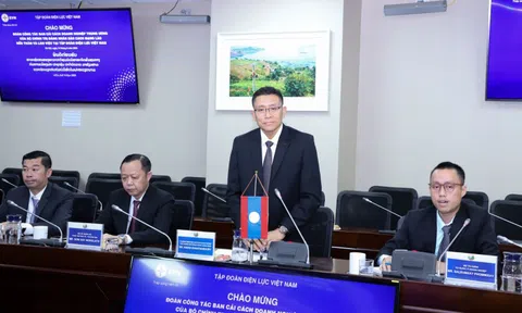 EVN và Ban Cải cách DN Trung ương Lào tăng cường hợp tác chiến lược