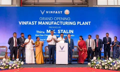 VinFast khánh thành nhà máy lắp ráp ô tô điện đầu tiên bên ngoài Việt Nam