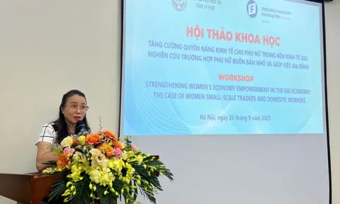 Tăng quyền năng kinh tế cho phụ nữ trong nền kinh tế việc làm tự do