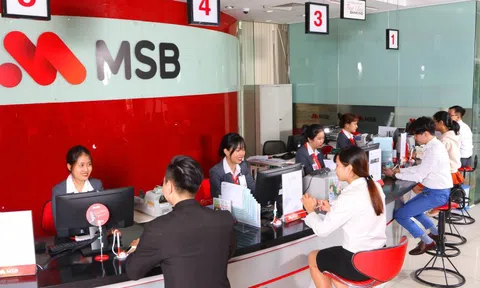 MSB nâng vốn điều lệ lên 31.200 tỷ đồng