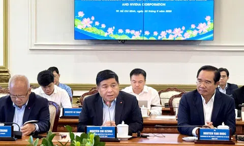 Phó Thủ tướng Nguyễn Chí Dũng: NVIDIA đồng hành cùng Việt Nam bứt phá và trỗi dậy về KHCN