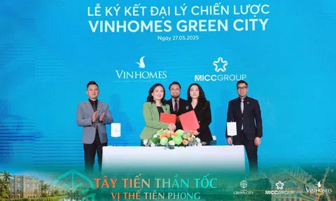 MICC Group “Nam tiến” – chính thức trở thành đối tác F1 phân phối Vinhomes Green City
