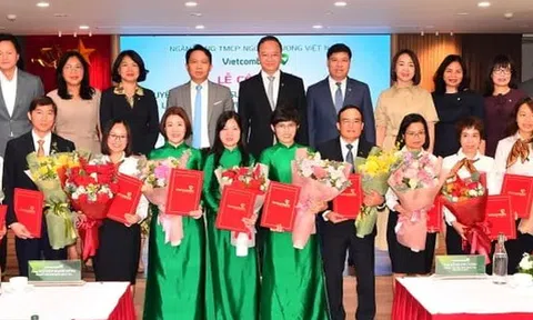Vietcombank bổ nhiệm loạt nhân sự cấp cao tại trụ sở chính và ngân hàng chuyển giao bắt buộc