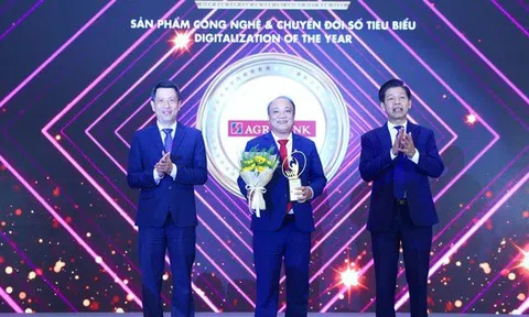 Agribank được vinh danh 3 sản phẩm, dịch vụ tài chính tiêu biểu năm 2025, khẳng định vị thế dẫn đầu