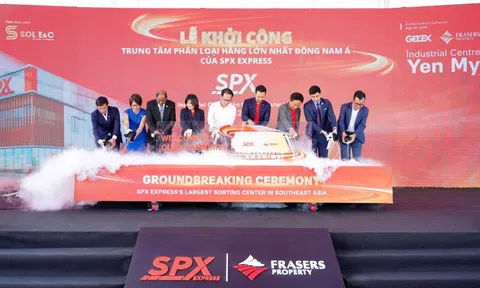 SPX Express khởi công trung tâm phân loại hàng hóa 17 hecta tại Hưng Yên