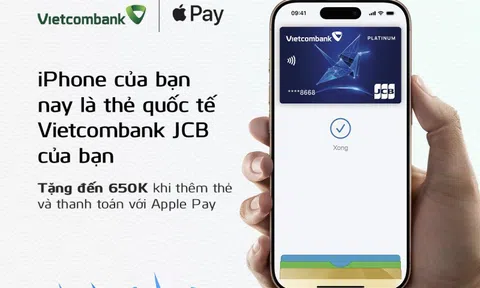 Mở rộng trải nghiệm số: Vietcombank đưa Apple Pay đến chủ thẻ JCB