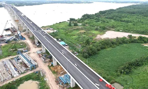 Từ 20/8, có thể lưu thông qua cầu lớn nhất tuyến Vành đai 3 TPHCM