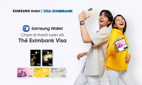 Thanh toán “một chạm” cùng Eximbank Visa trên Samsung Pay