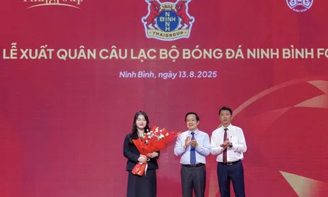 Ái nữ sinh năm 2001 nhà bầu Thụy trở thành Chủ tịch Ninh Bình FC