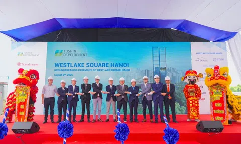 Toshin Development khởi công Westlake Square Hanoi – Biểu tượng bán lẻ mới tại Thủ đô